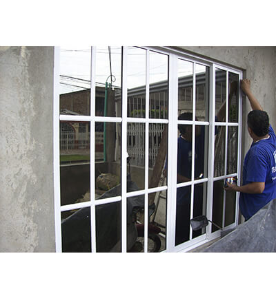 Ventanas con retícula